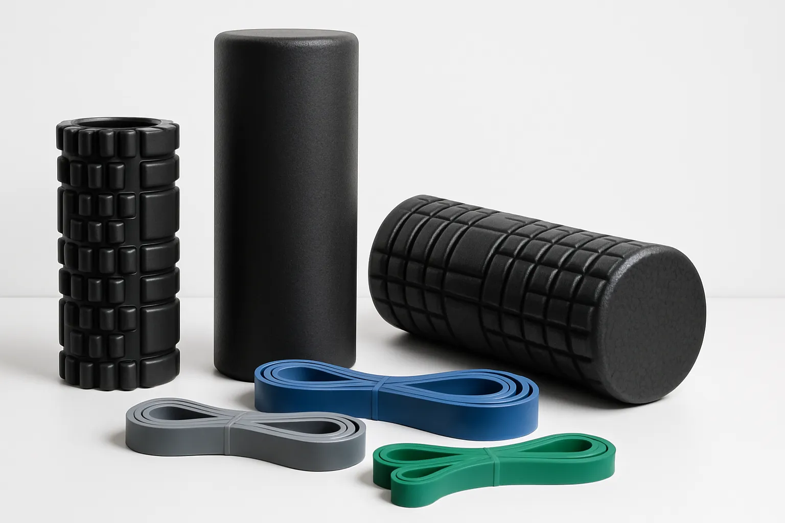 Conjunto de equipamentos profissionais para treinamento de mobilidade e flexibilidade