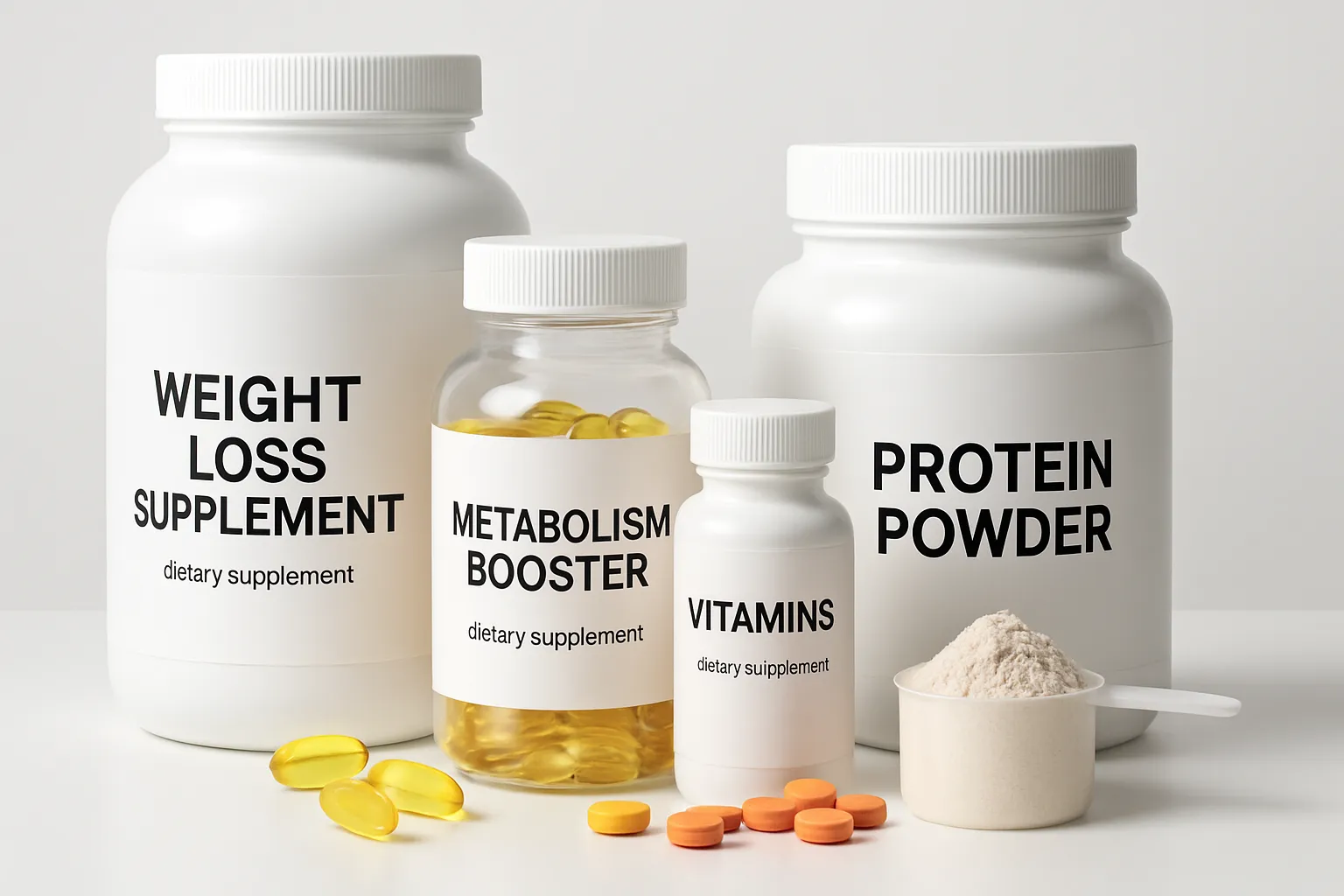 Suplementos e Produtos para Acelerar o Metabolismo Produtos científicos para emagrecimento saudável incluindo suplementos, vitaminas e boosters metabólicos organizados profissionalmente