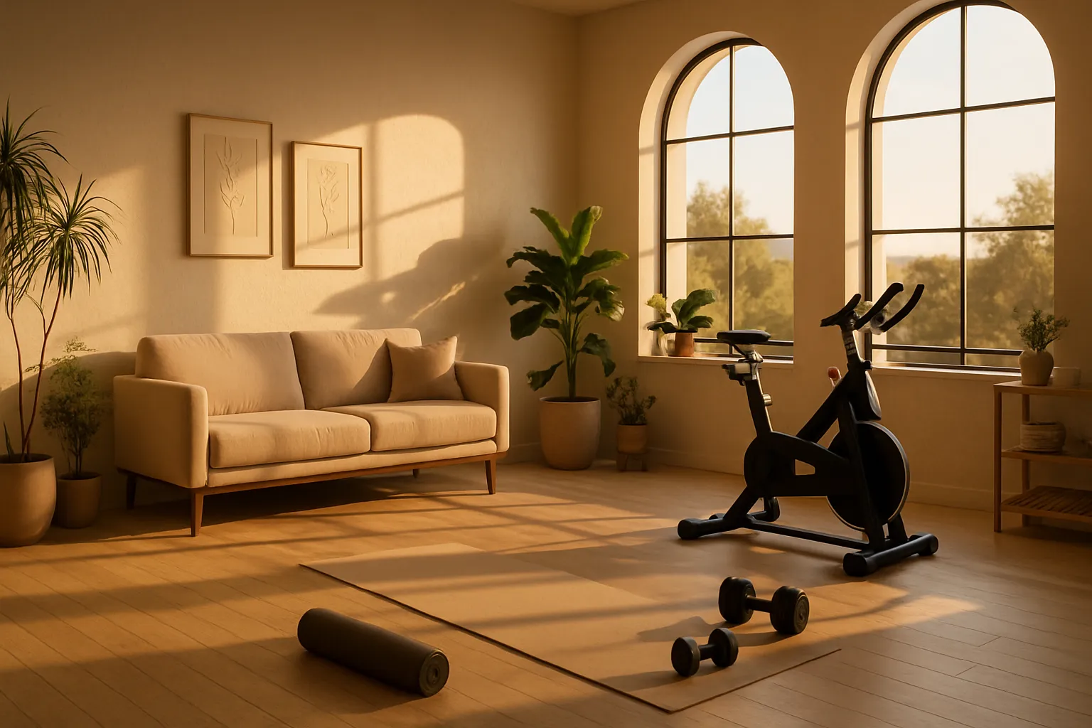 Cozinha Organizada para Preparação de Alimentos Saudáveis Cozinha bem iluminada com bancada organizada mostrando área dedicada ao preparo e fermentação de grãos e leguminosas