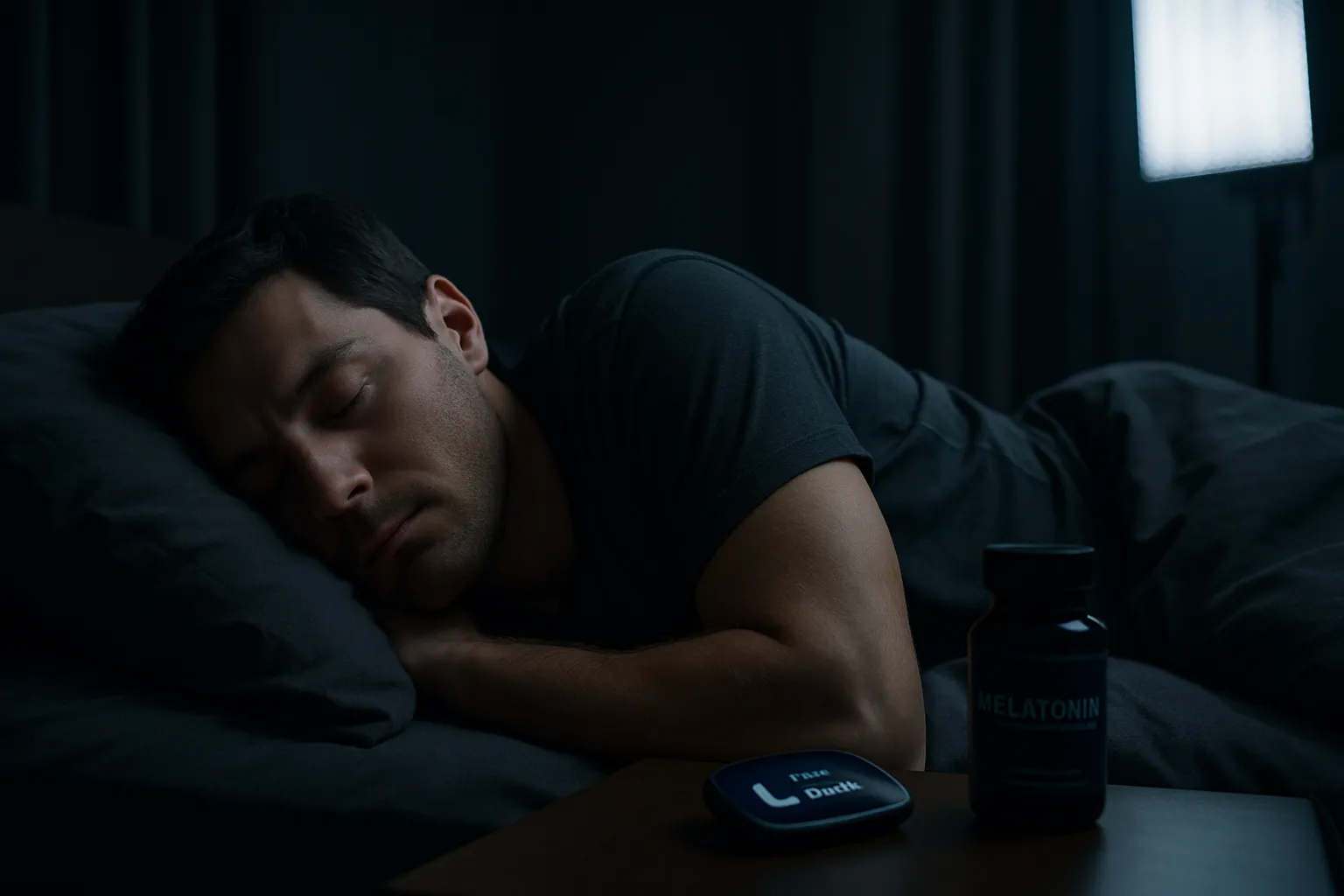 Deep Sleep Brain Detox Process Pessoa em sono profundo e reparador mostrando qualidade de sono essencial para limpeza cerebral noturna