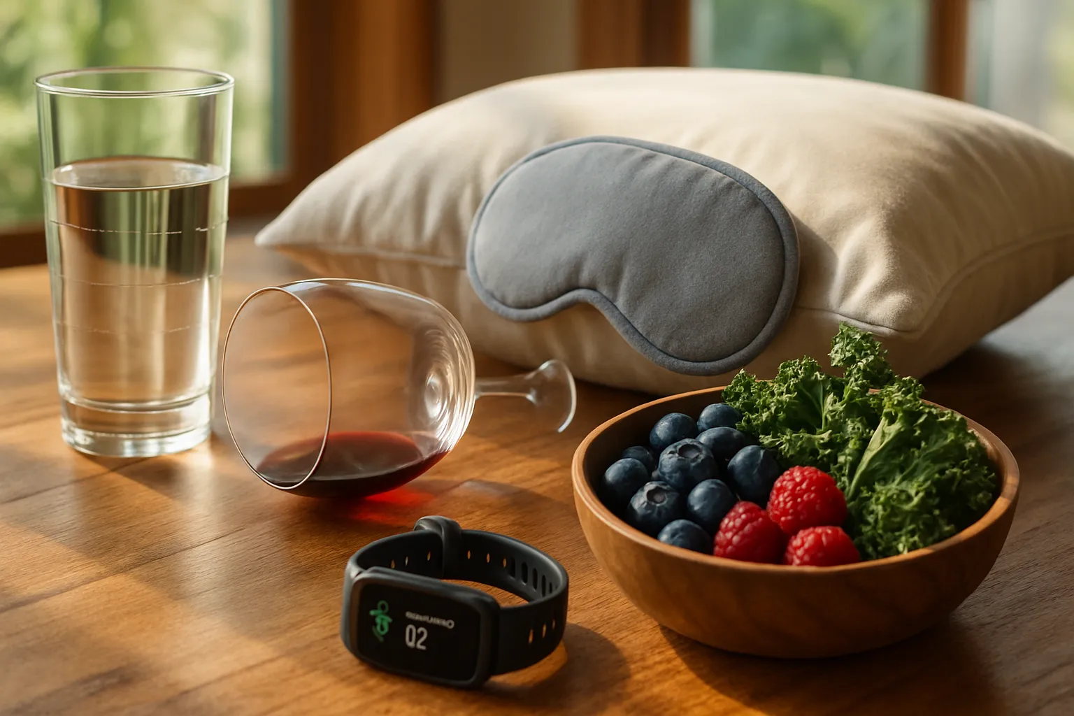 Composição de fatores do estilo de vida que afetam a variabilidade cardíaca: hidratação, álcool, qualidade do sono e alimentos anti-inflamatórios