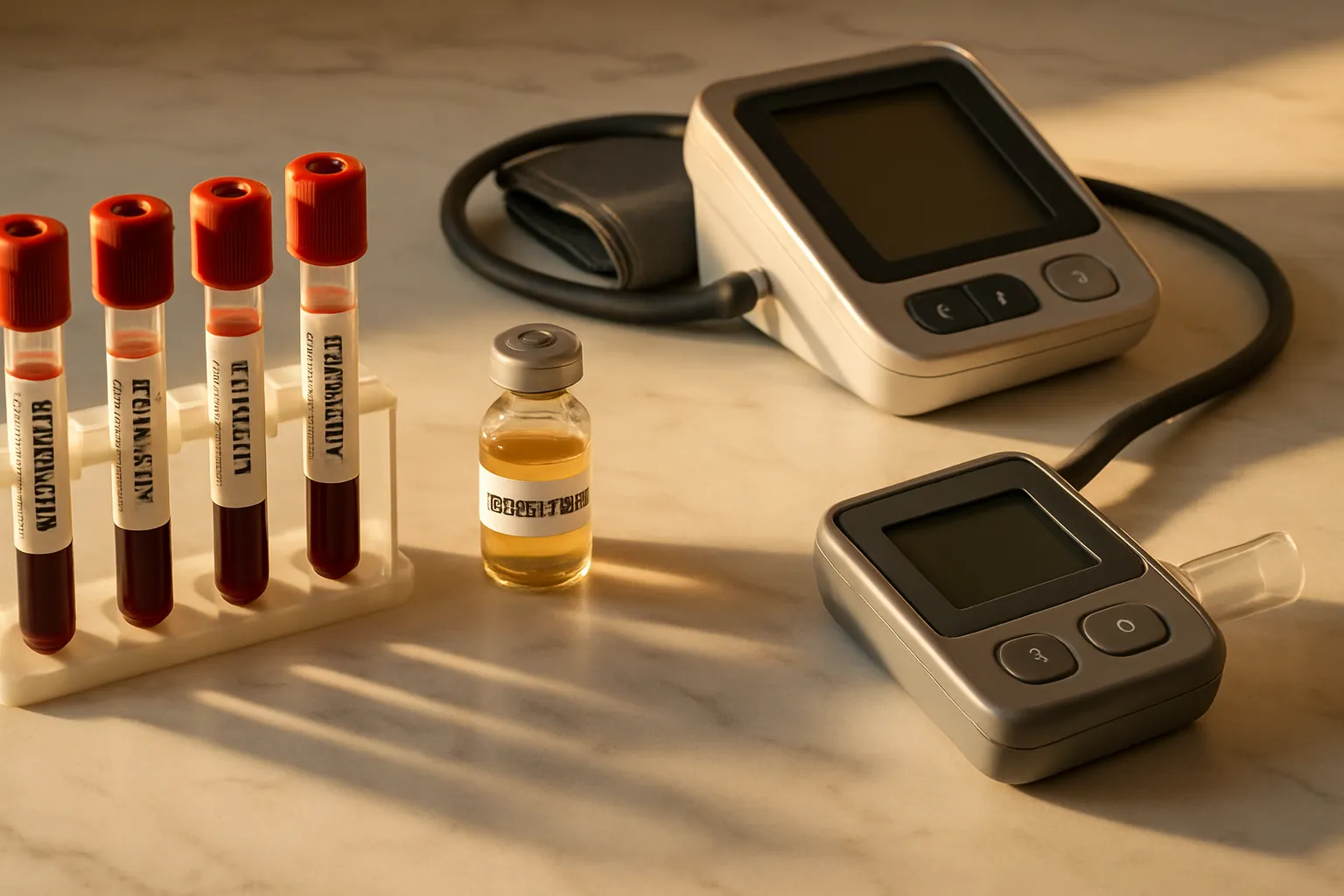 Painel de Testes Hormonais e Vasculares Painel completo de exames para avaliar testosterona, saúde vascular e marcadores inflamatórios em homens